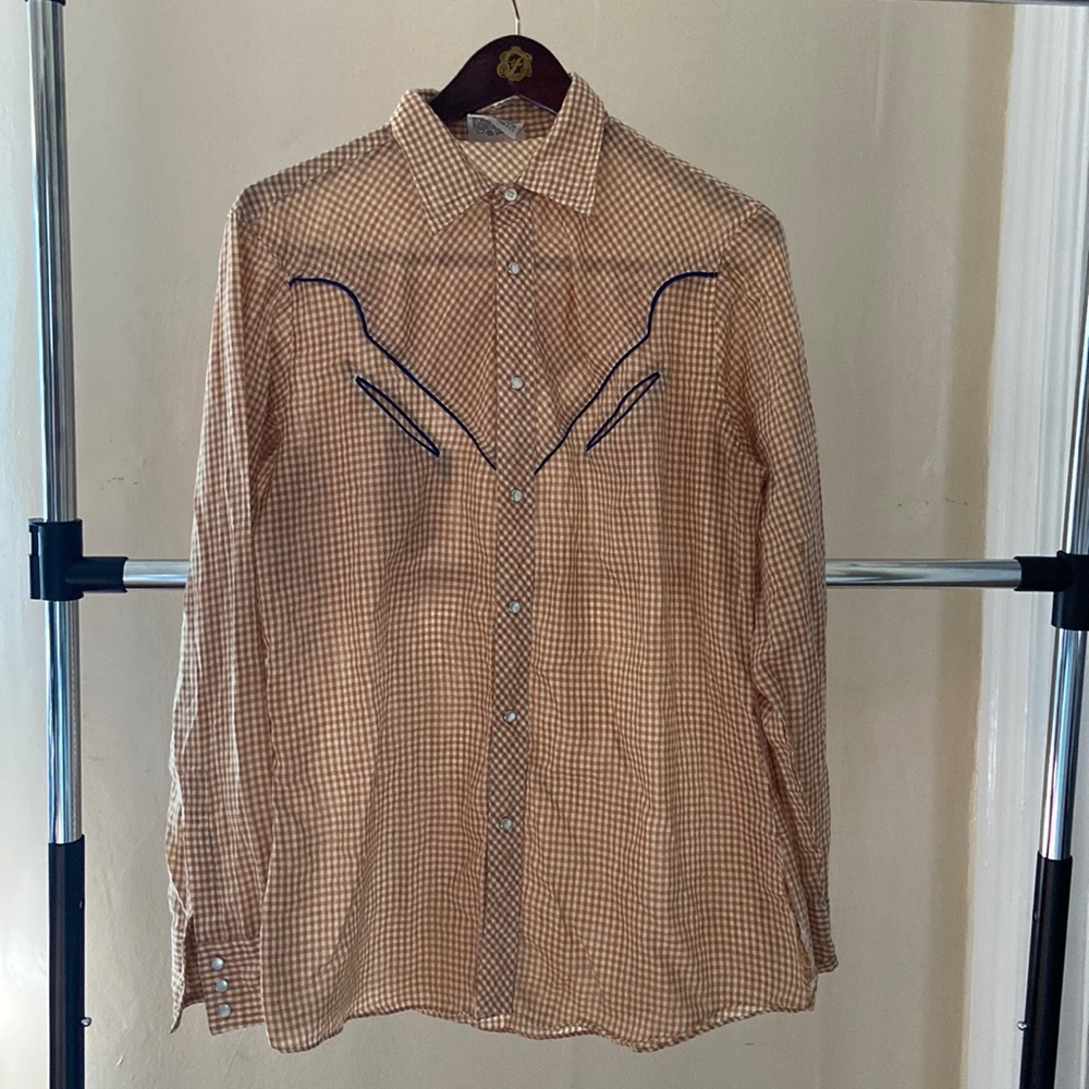 Vintage western button up